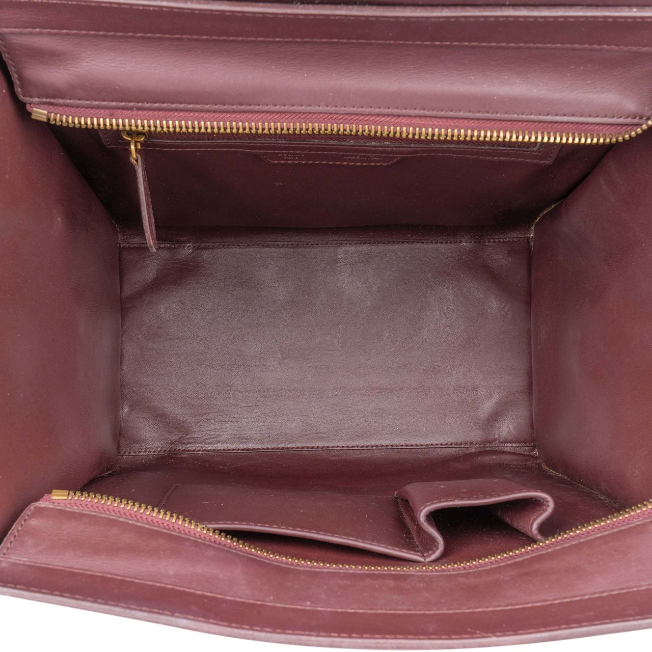 Celine Céline Tricolor Leather Luggage Handbag Divers