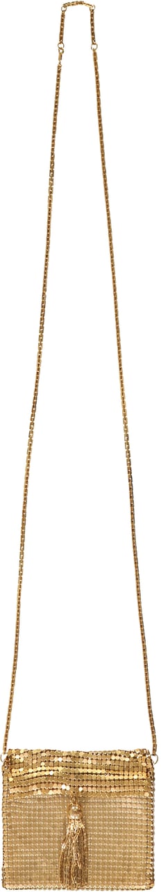 Celine Golden brass necklace Goud