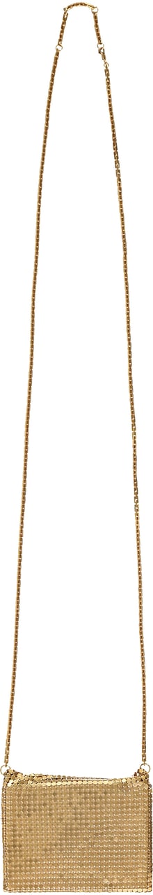 Celine Golden brass necklace Goud