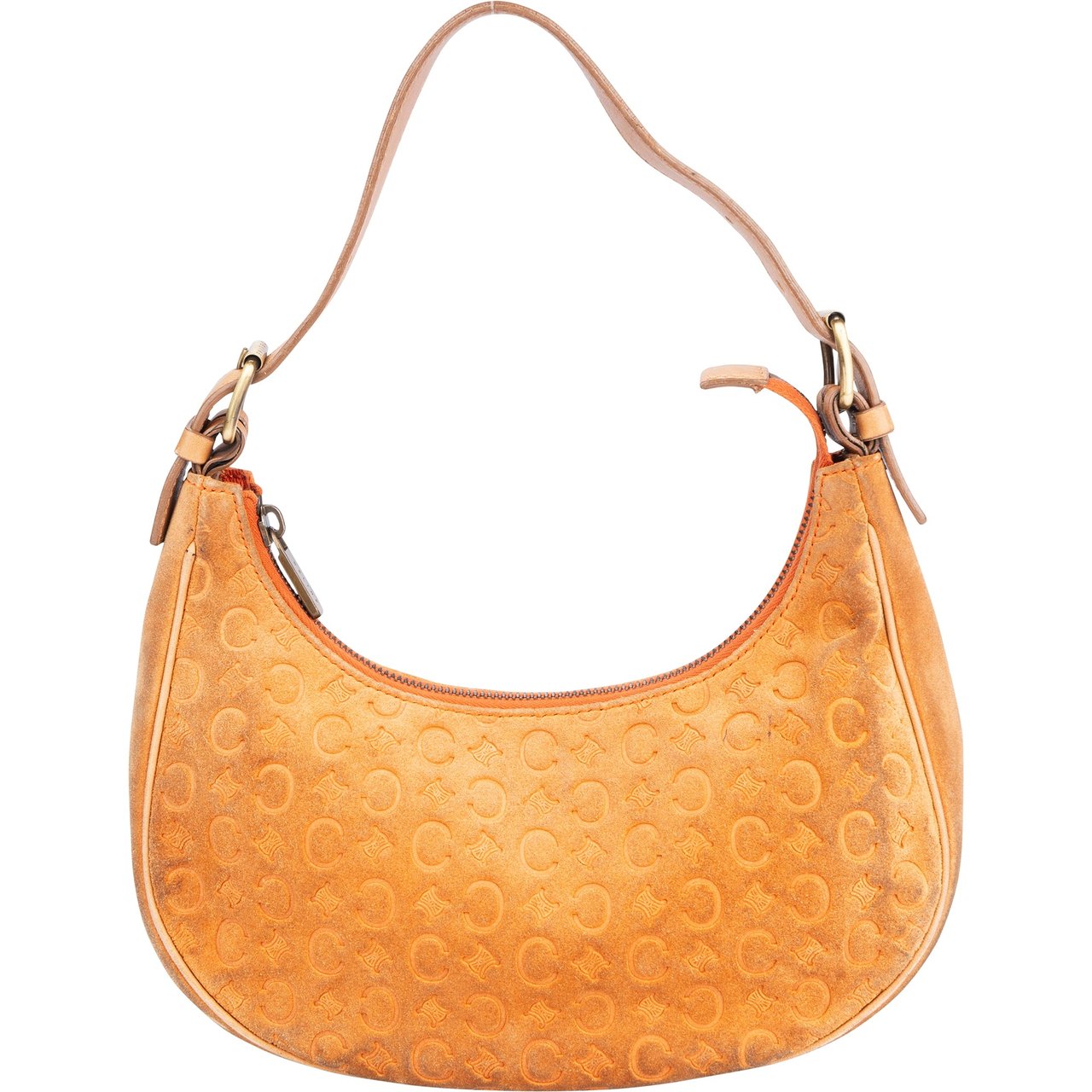 Celine Celine Suede Maccadam Monogram Handbag Divers