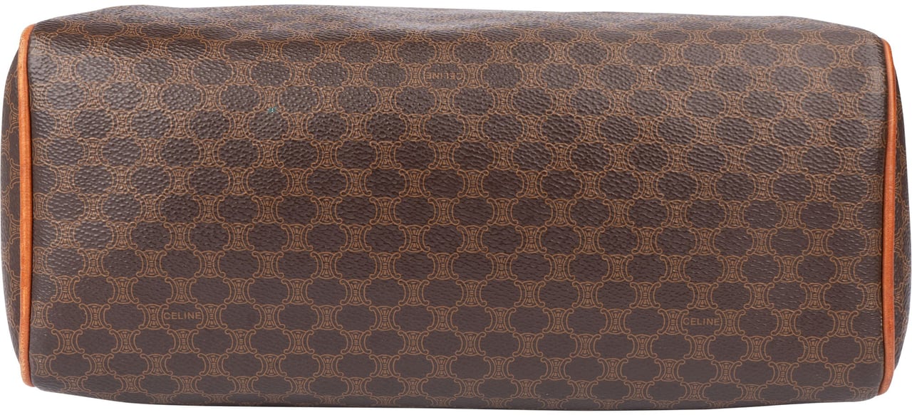 Celine Celine Maccadam Monogram Handbag Bruin