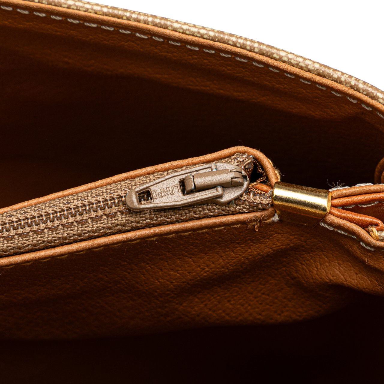 Celine Macadam Coated Canvas Crossbody Bruin