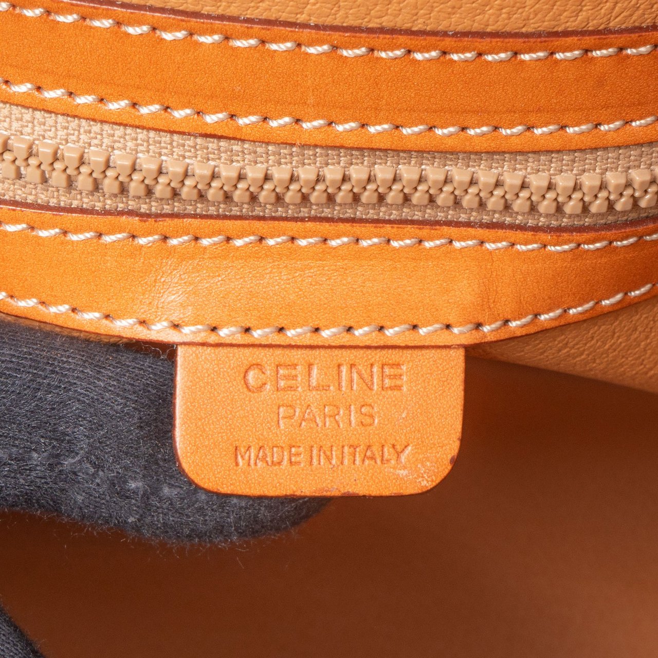 Celine Celine Maccadam Monogram Handbag Bruin