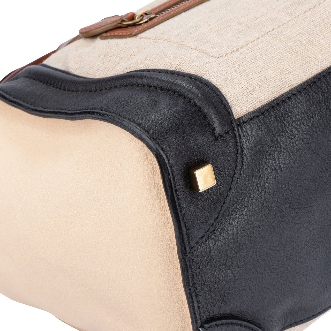 Celine Celine Canvas Tricolor Luggage Handbag Divers