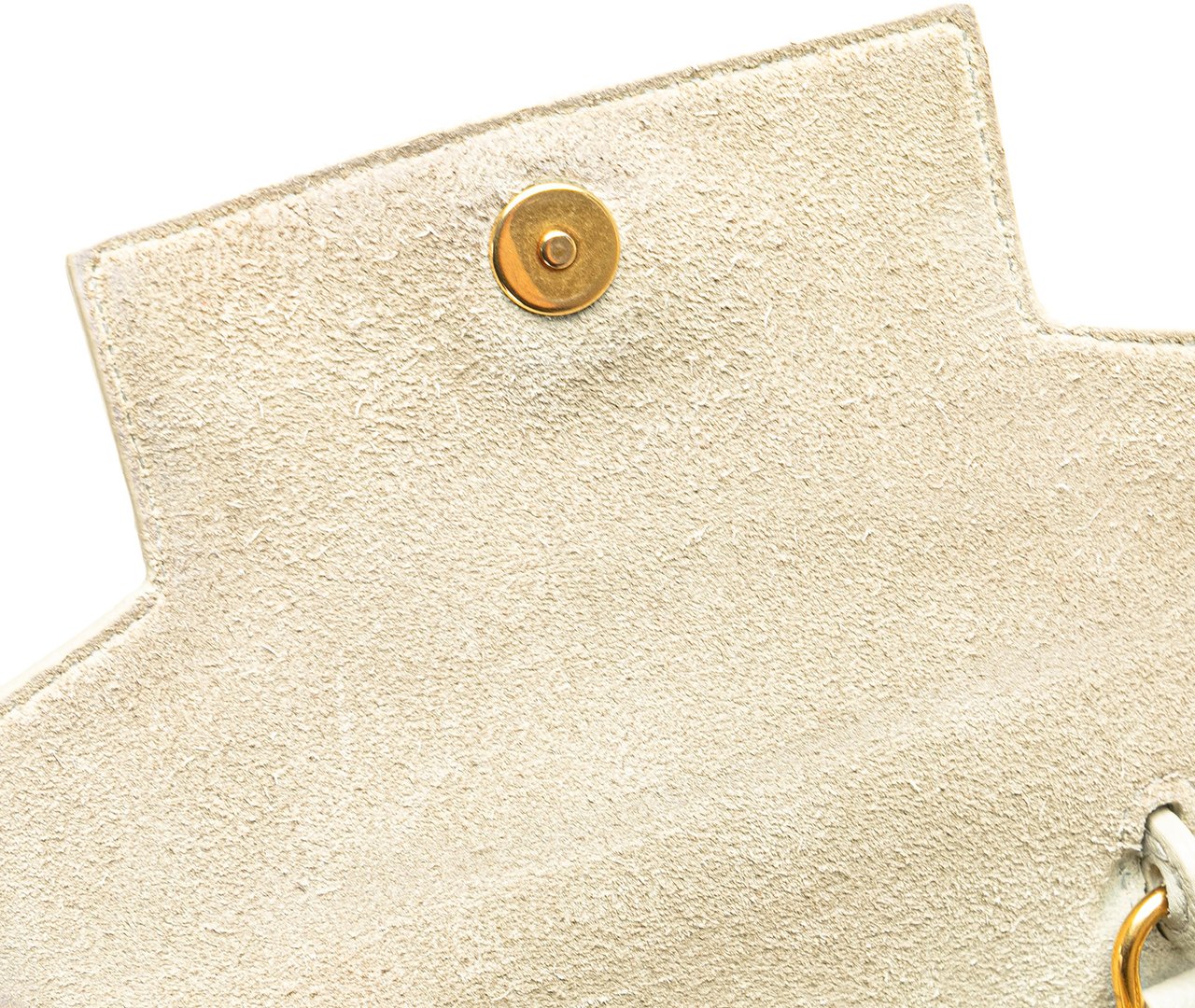 Celine Nano Grained Calfskin Belt Bag Wit