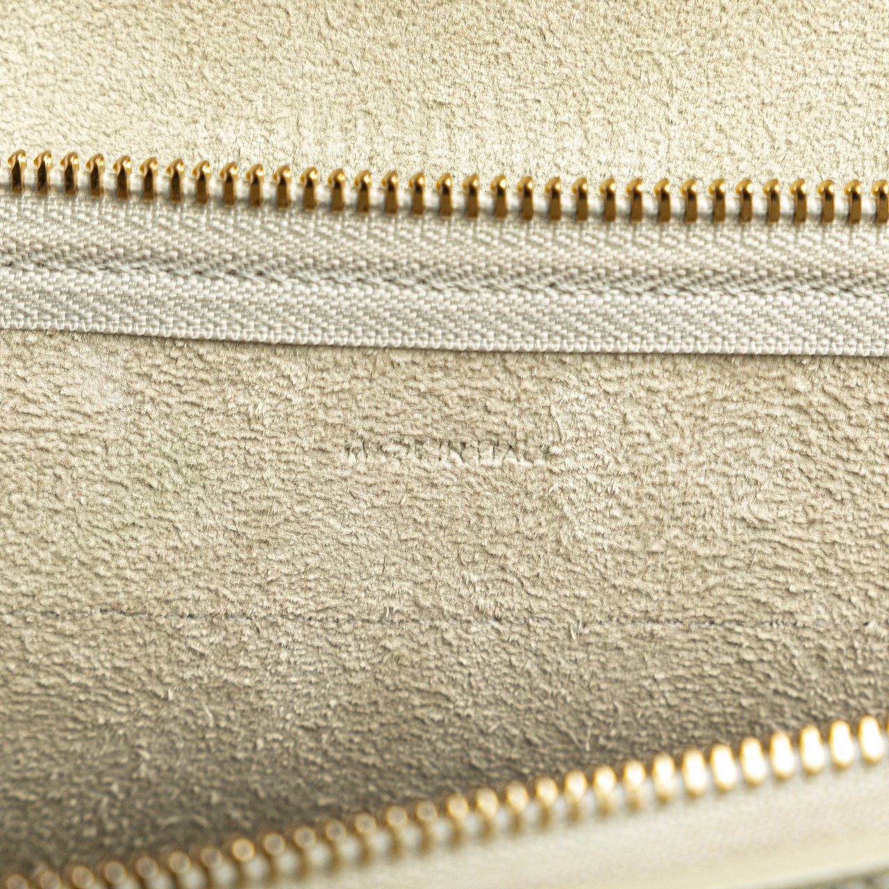 Celine Nano Grained Calfskin Belt Bag Wit