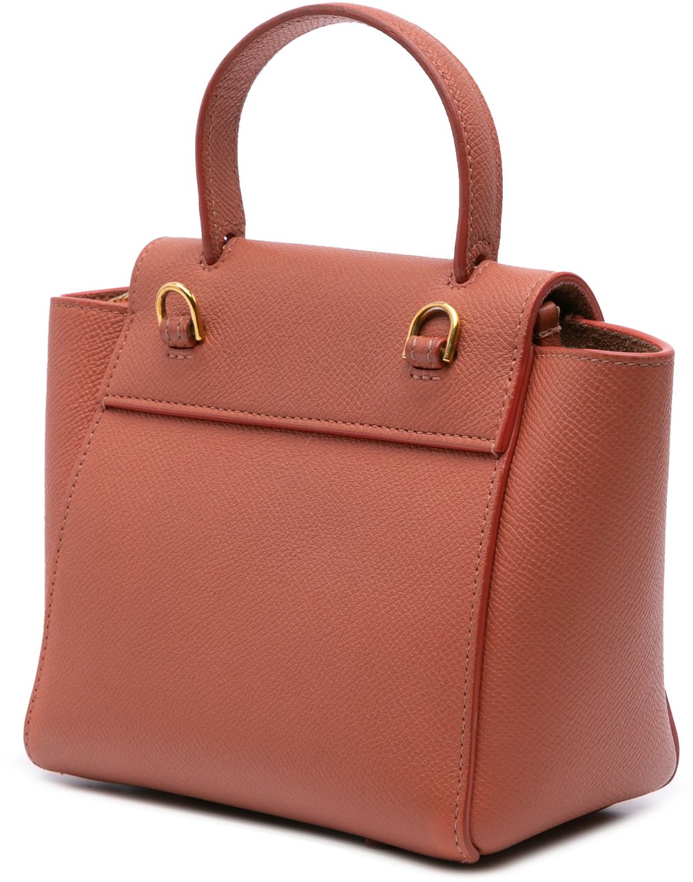 Celine Pico Grained Calfskin Belt Bag Oranje