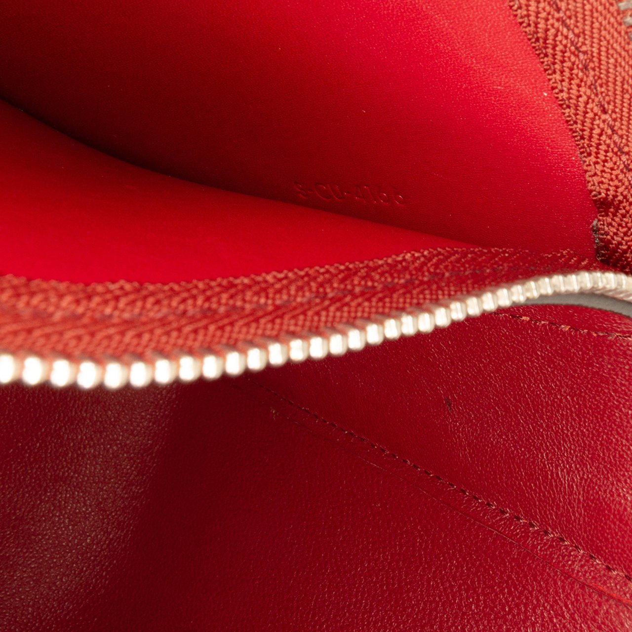 Celine Medium Shiny Smooth Calfskin Frame Shoulder Bag Rood