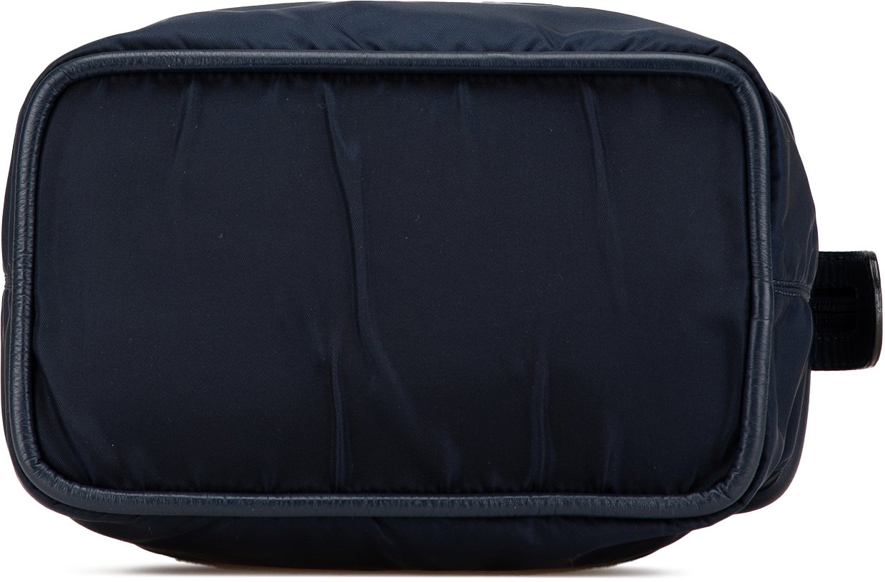 Celine Nylon Handbag Blauw
