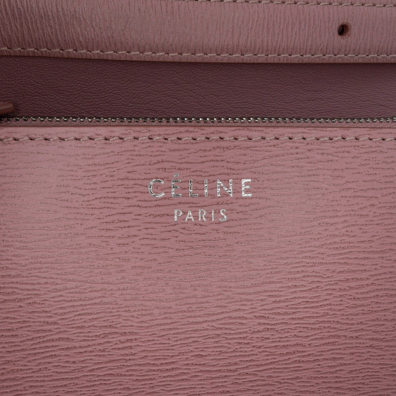 Celine Medium Calfskin Classic Box Roze