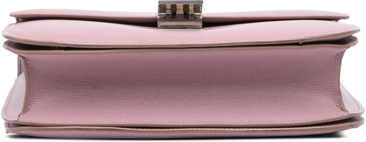 Celine Medium Calfskin Classic Box Roze