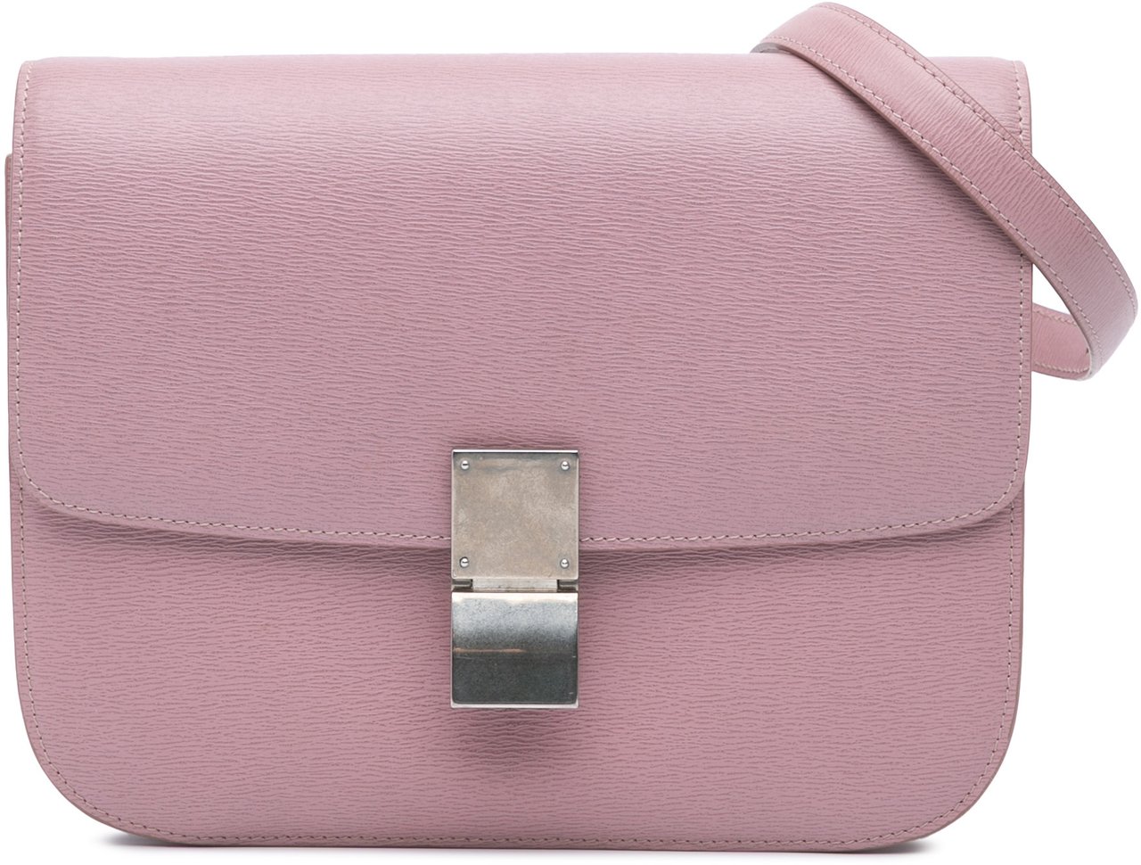 Celine Medium Calfskin Classic Box Roze
