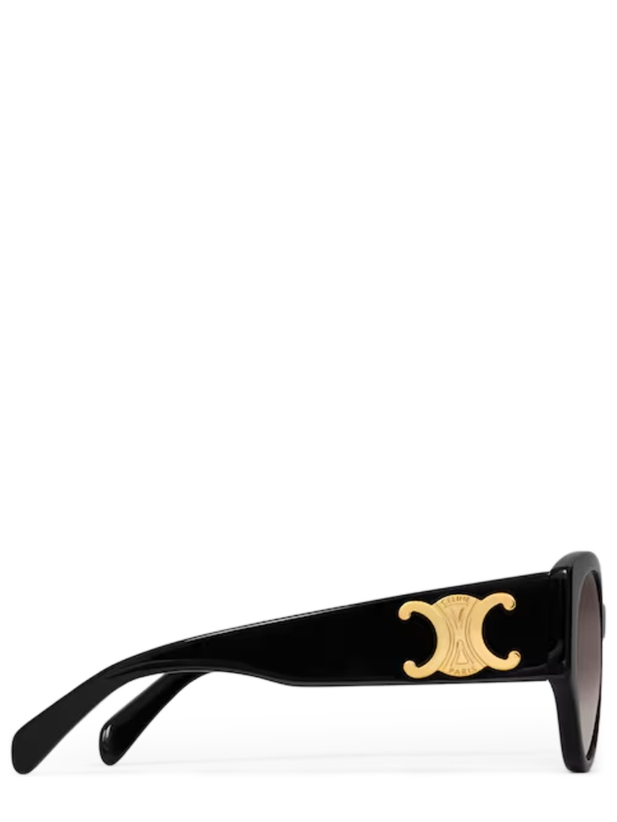 Celine Black Triomphe Xl Acetate Sunglasses Zwart