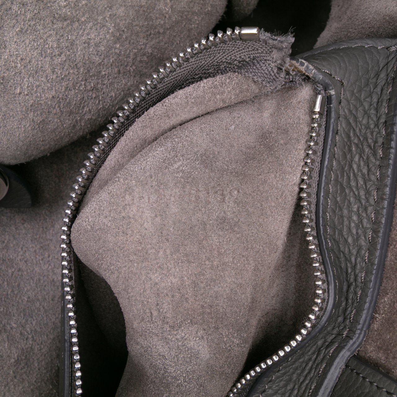 Celine Small Grained Calfskin Big Bag Grijs