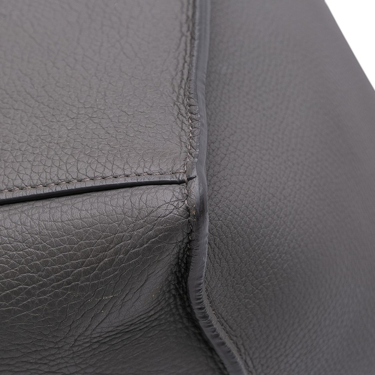 Celine Small Grained Calfskin Big Bag Grijs