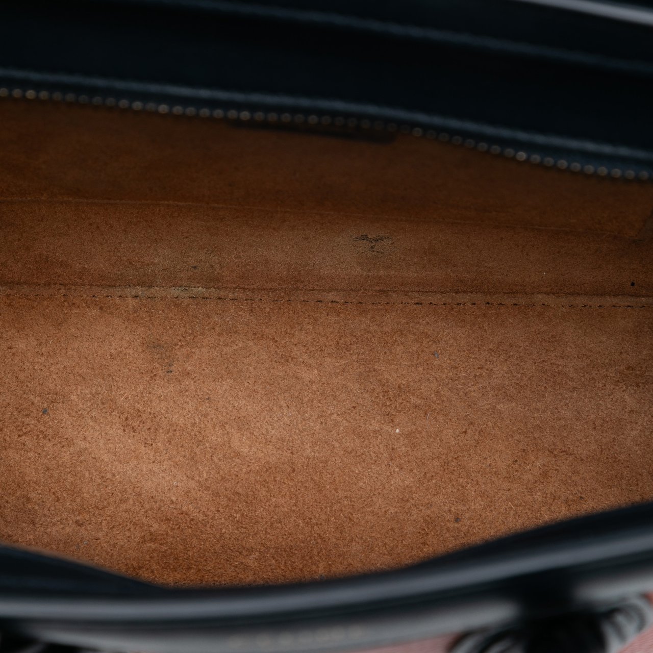 Celine Nano Tricolor Leather Luggage Tote Oranje