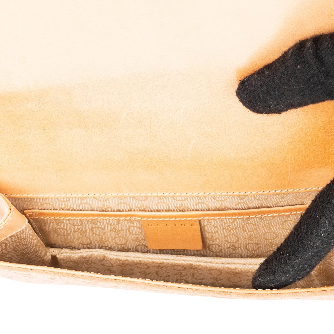 Celine Celine Suede Maccadam Monogram Mini Shoulder Bag Divers