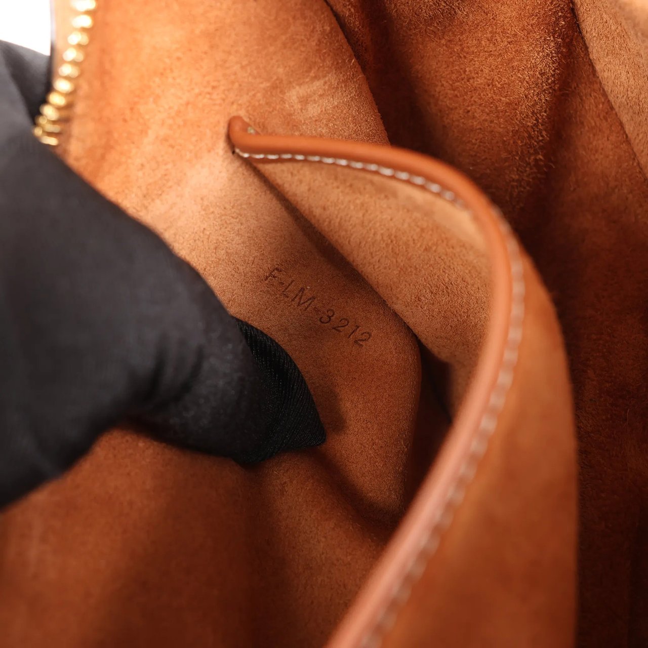 Celine CELINE Ava Leather Shoulder Bag in Brown Bruin