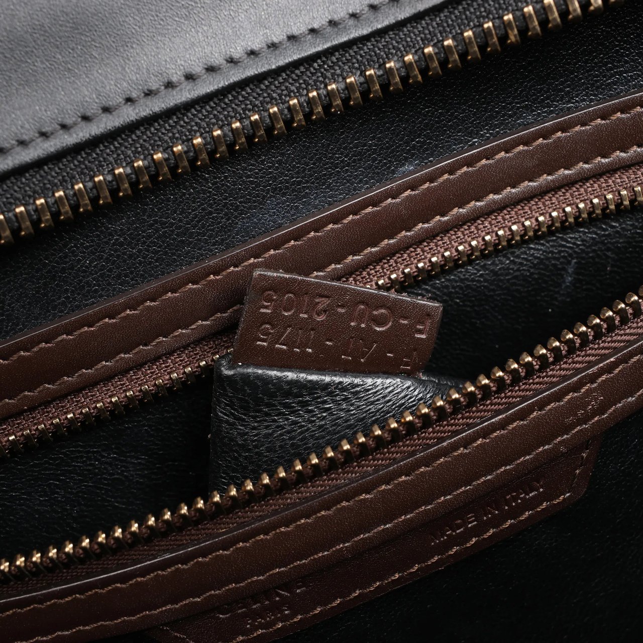 Celine Celine Luggage Mini Leather Handbag in Multicolor Divers