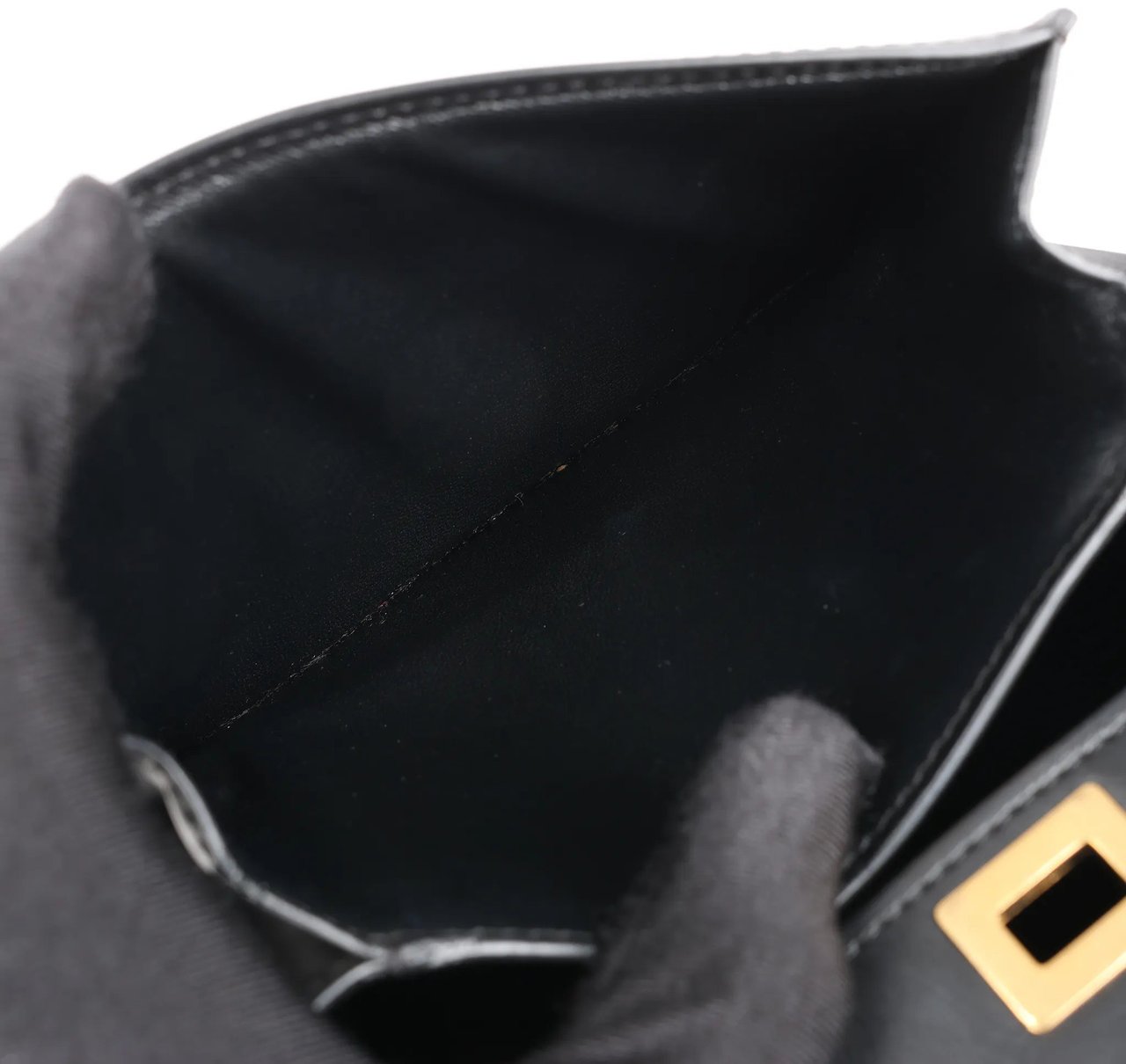 Celine Celine Classic Box Small Leather Shoulder Bag in Black Zwart