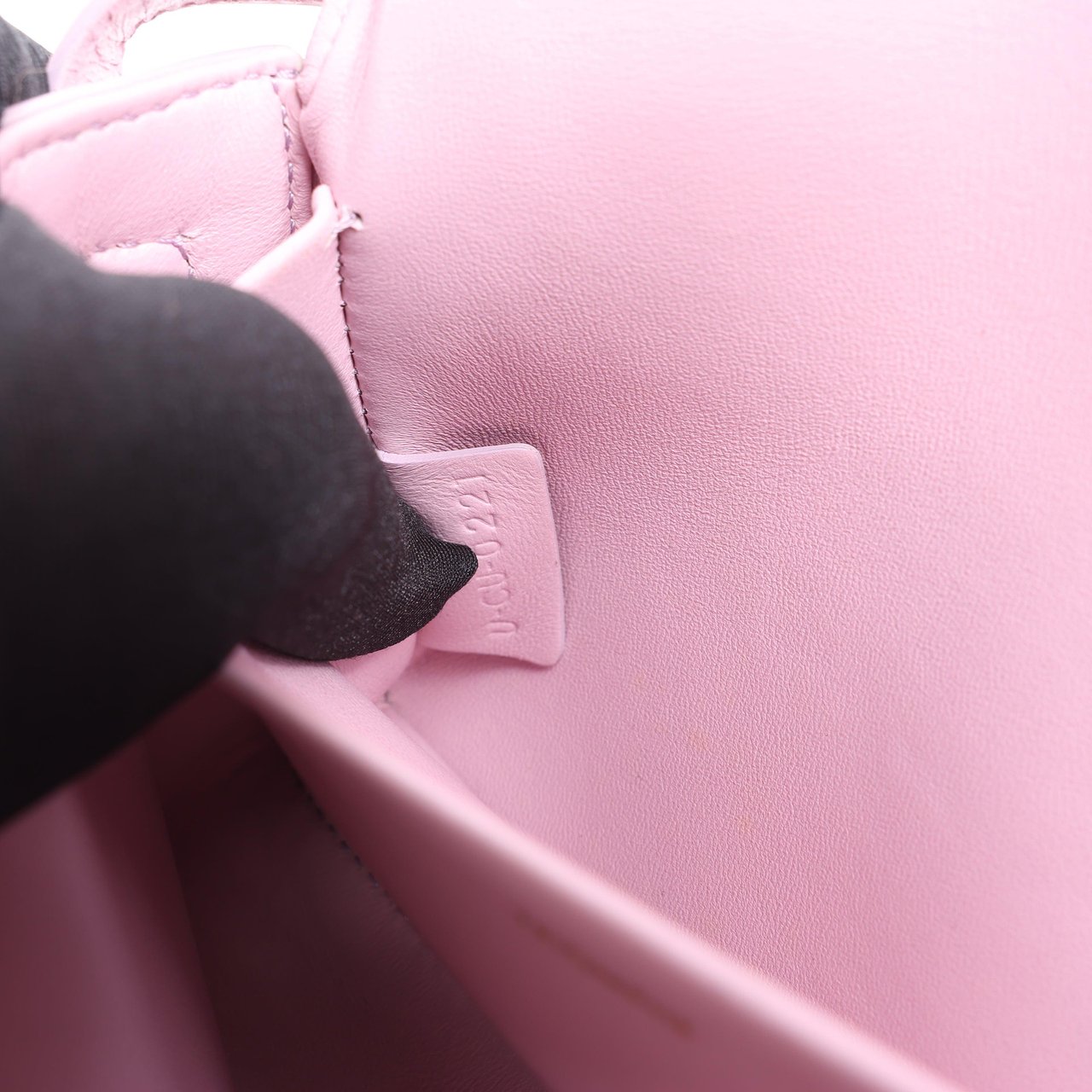 Celine Celine Triomphe Smooth Leather Small Shoulder Bag in Pink Roze