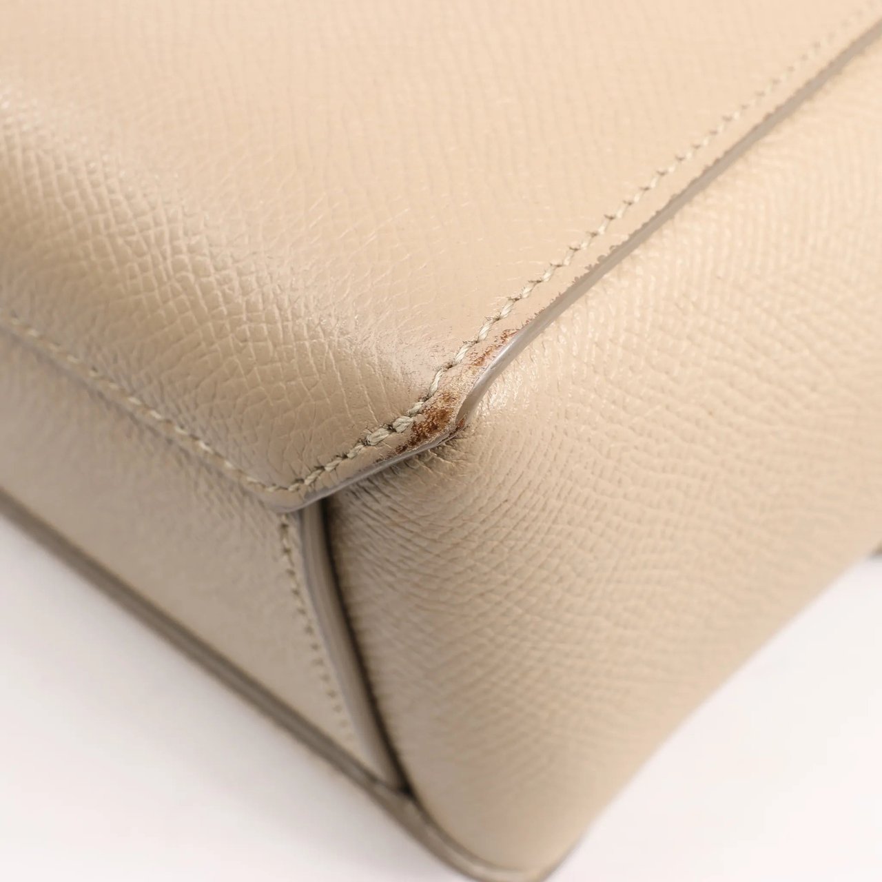 Celine Celine Belt Bag Pico Leather 2way Handbag in Beige Beige