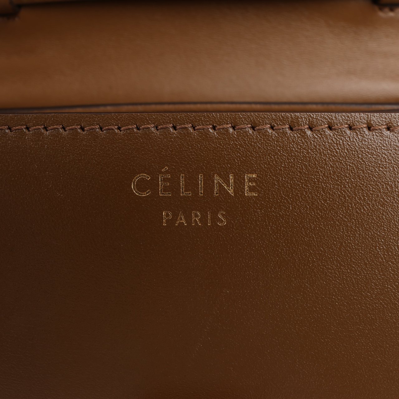 Celine Celine Classic Box Small Leather Shoulder Bag in Brown Bruin