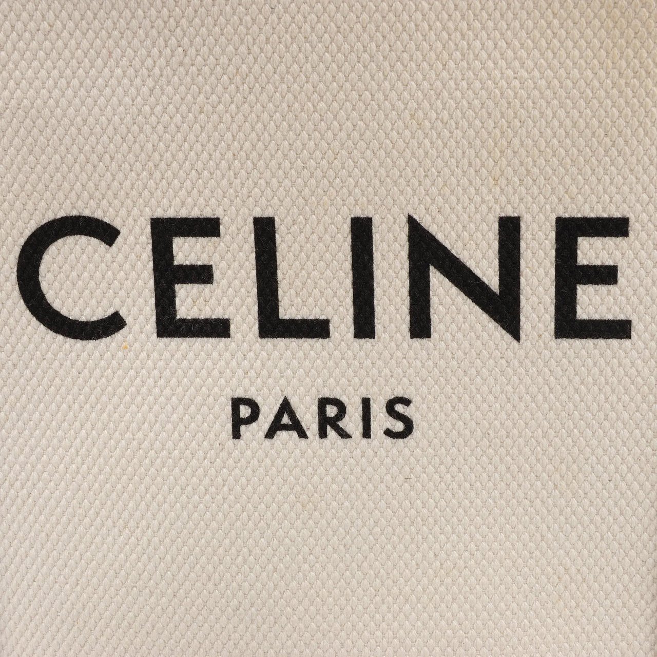 Celine Celine Vertical  Mini Hippopotamus Canvas x Leather 2Way Handbag Beige x Brown Divers