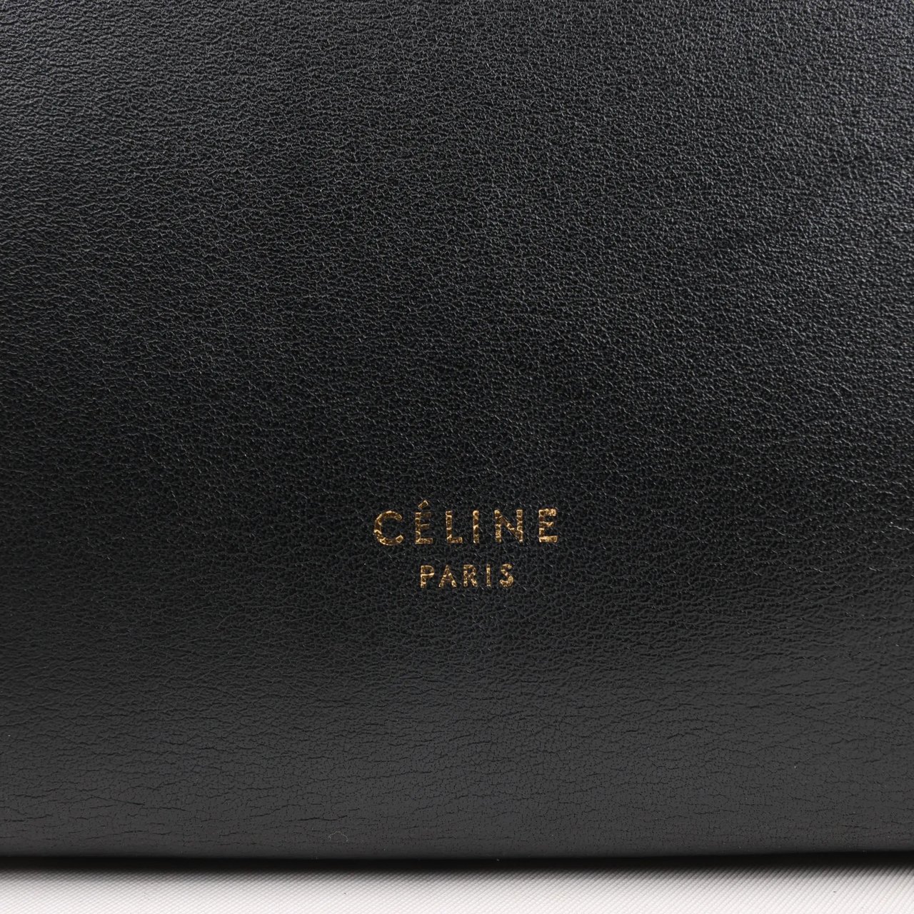 Celine Celine Belt Bag Mini Leather 2way Handbag in Black x Beige Zwart