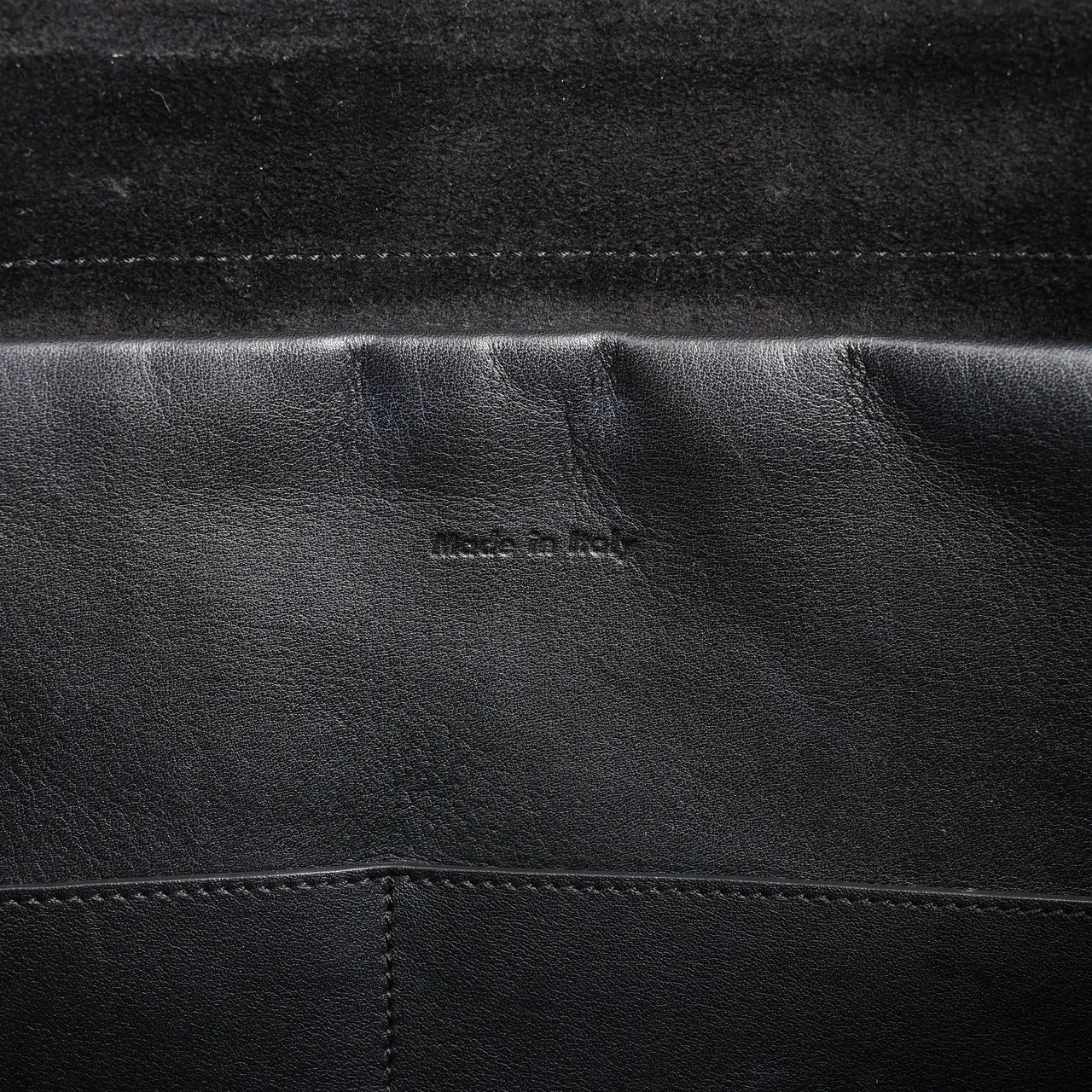 Celine Celine Belt Bag Mini Leather 2way Handbag in Black x Beige Zwart