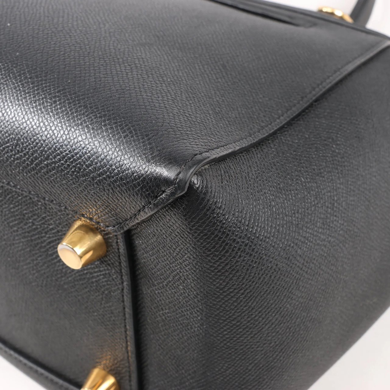 Celine Celine Belt Bag Mini Leather 2way Handbag in Black Zwart