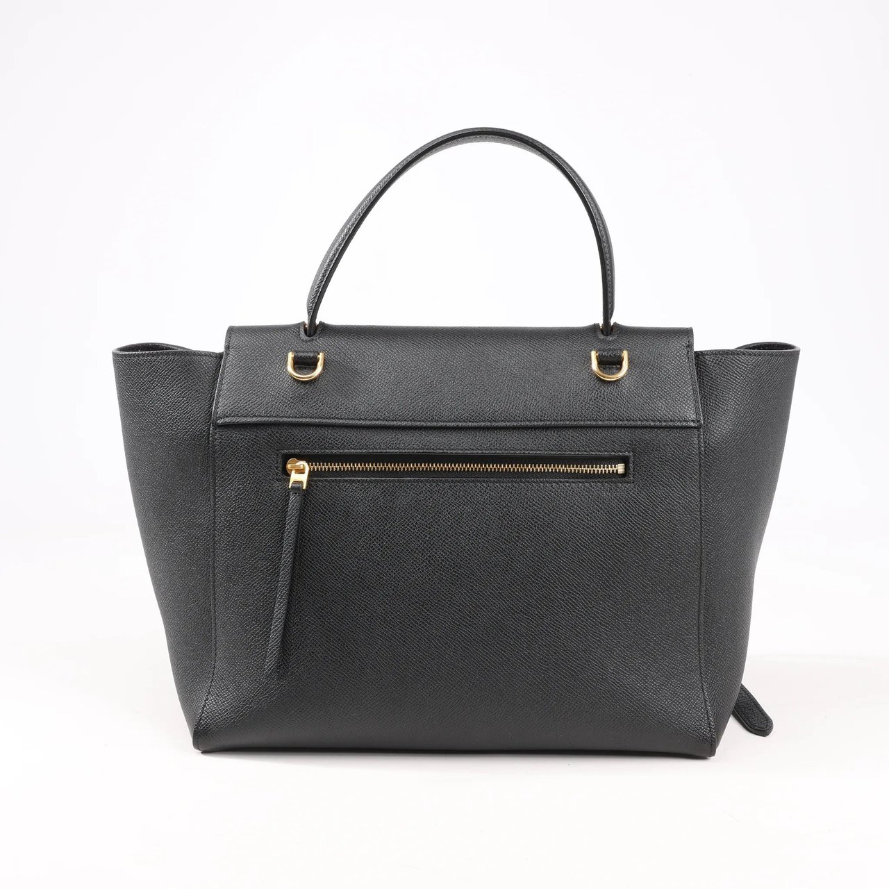 Celine Celine Belt Bag Mini Leather 2way Handbag in Black Zwart