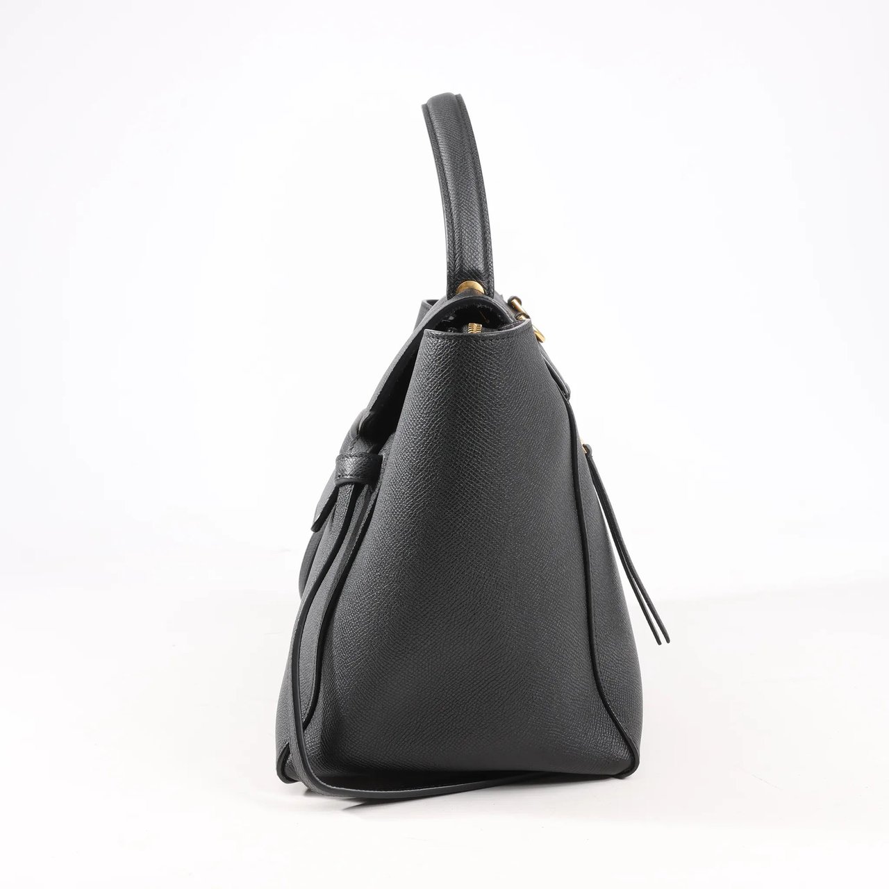 Celine Celine Belt Bag Mini Leather 2way Handbag in Black Zwart