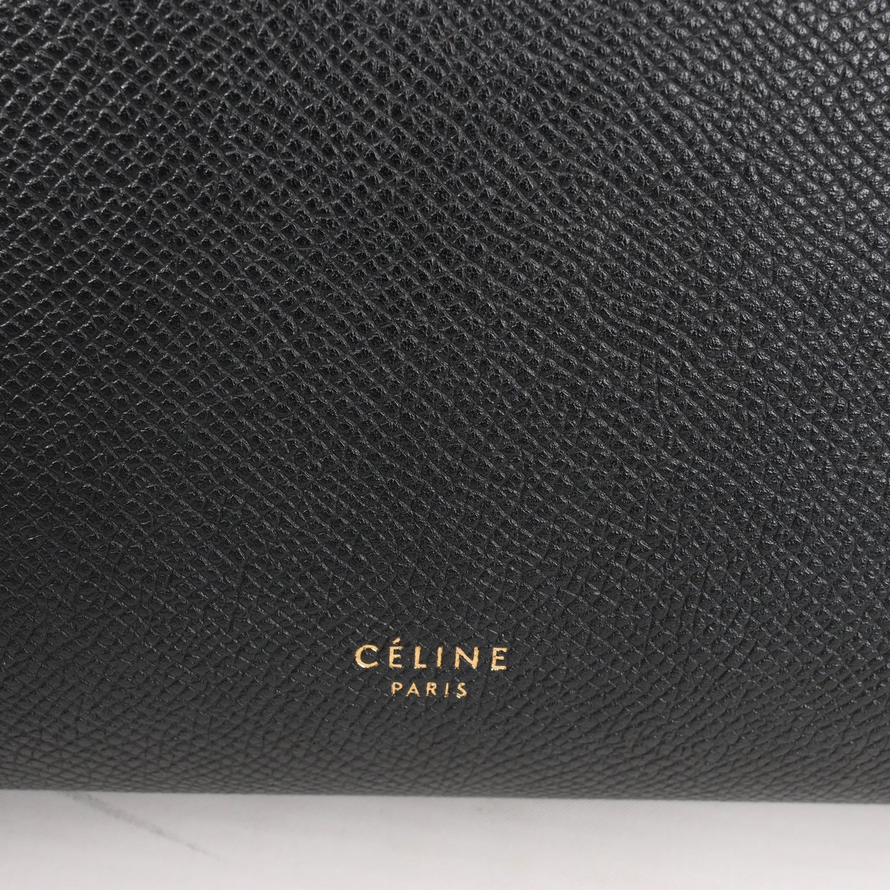 Celine Celine Belt Bag Mini Leather 2way Handbag in Black Zwart