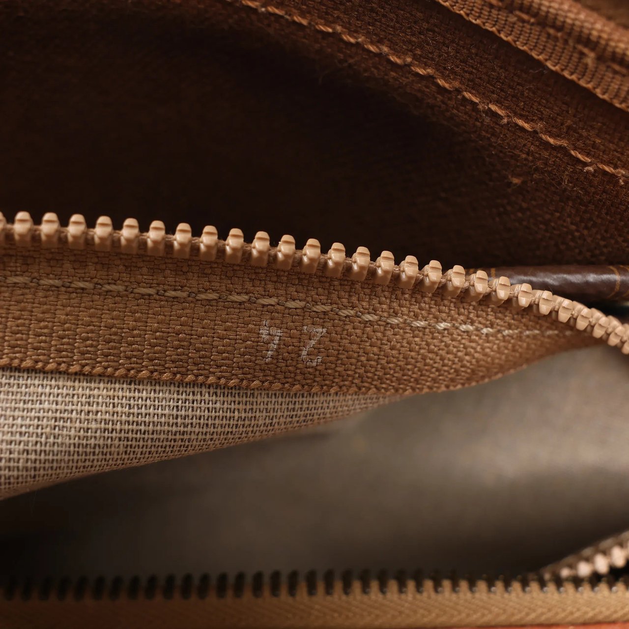 Celine Celine Macadam Boston PVC & Leather Travel Bag in Brown Bruin