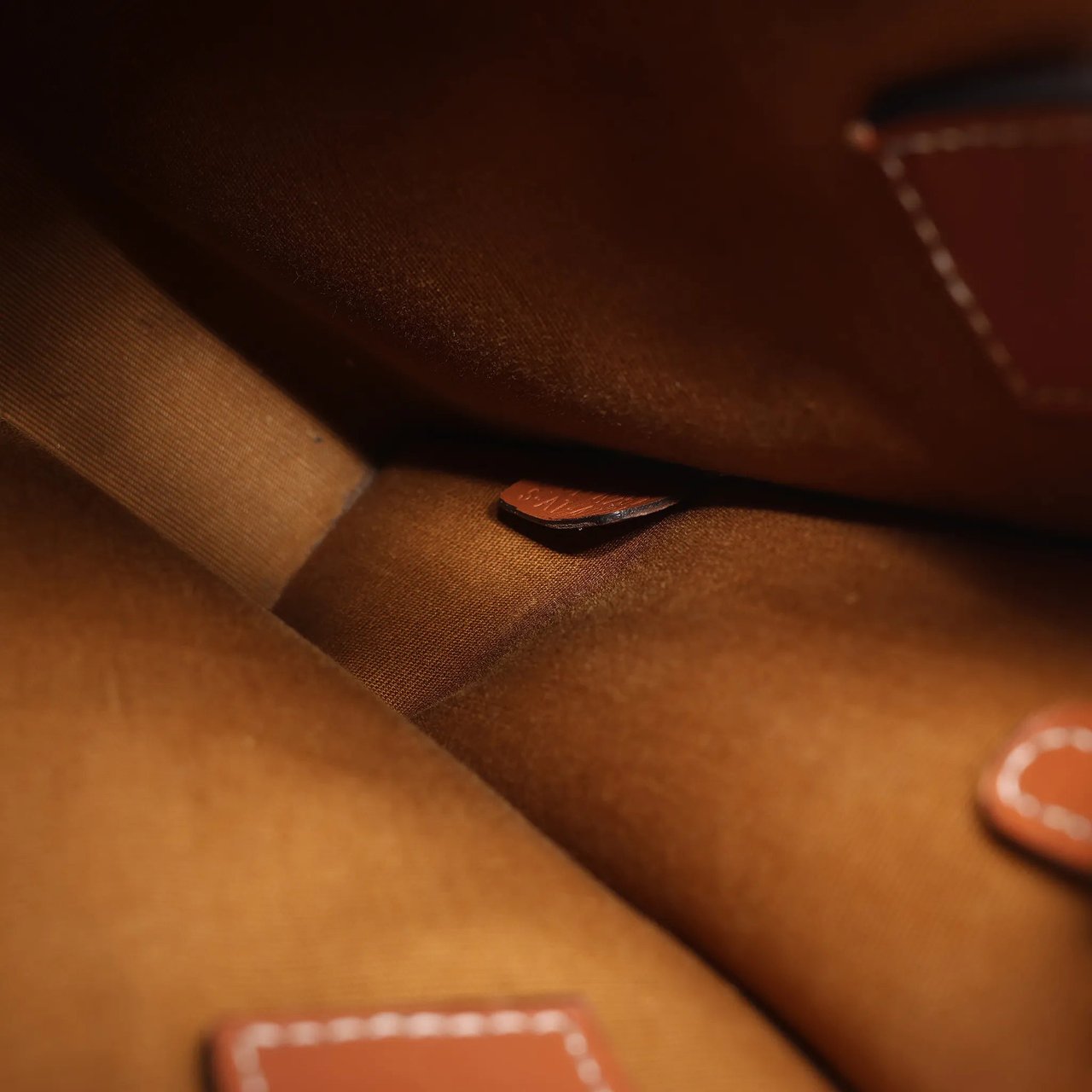 Celine Celine Triomphe Mini Vertical Hippopotamus PVC x Leather 2Way Handbag White x Brown Beige