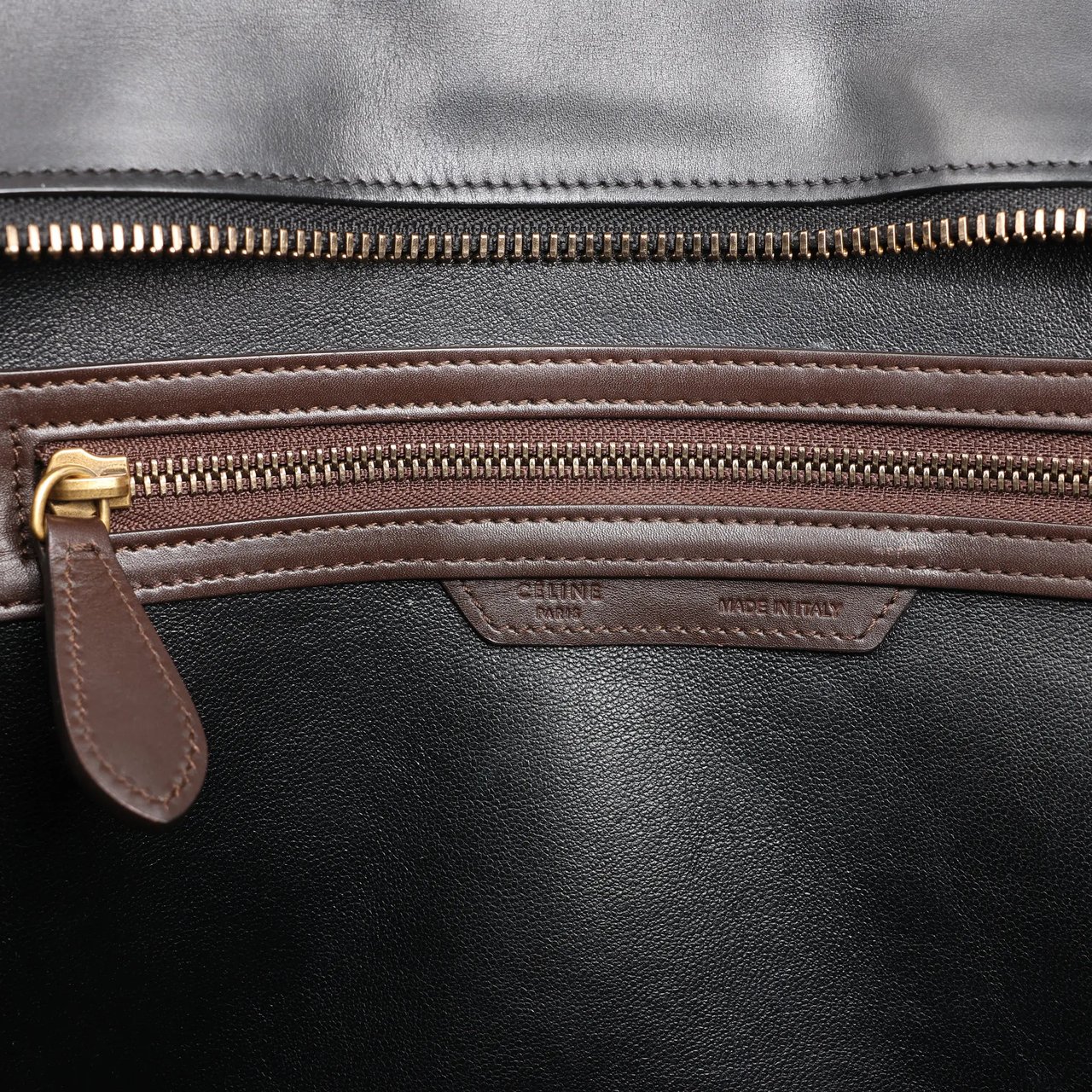 Celine Celine Luggage Mini Leather Handbag in Multicolor Divers