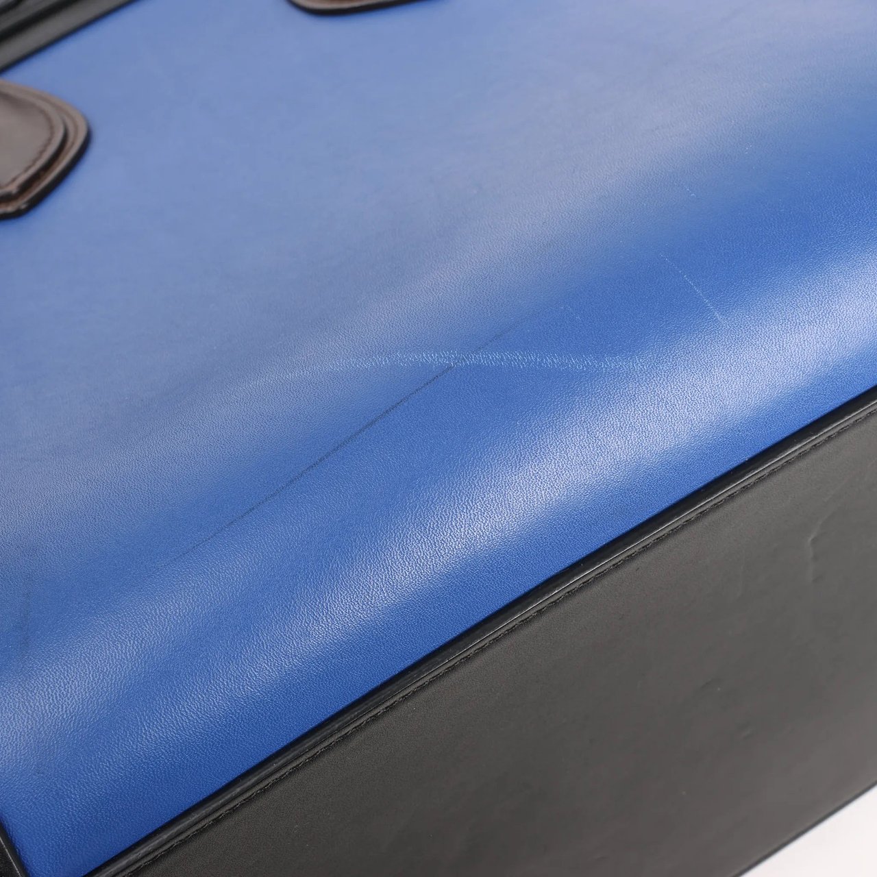 Celine Celine Luggage Mini Leather Handbag in Multicolor Divers