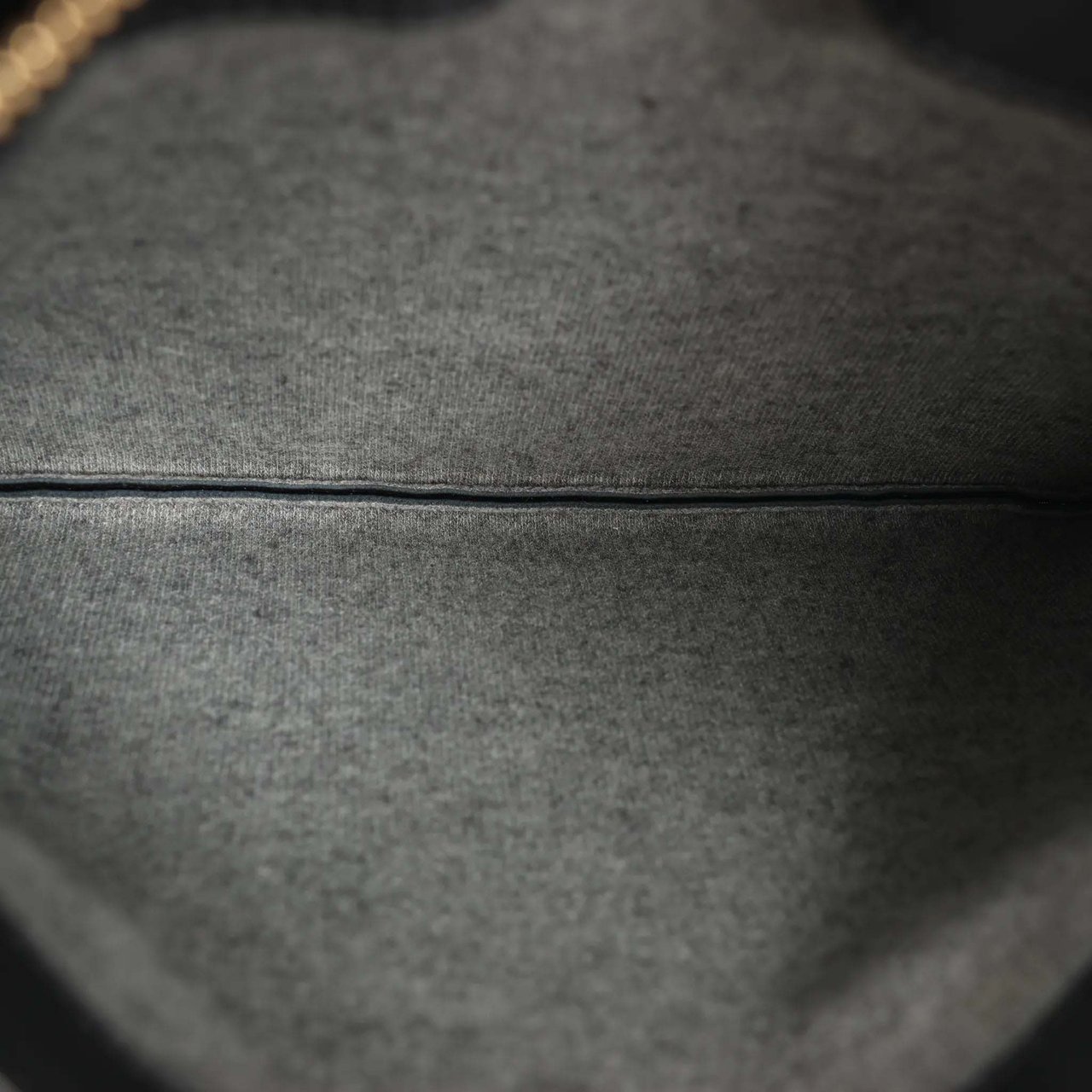 Celine Celine Trio Large Leather Crossbody bag in Black Zwart