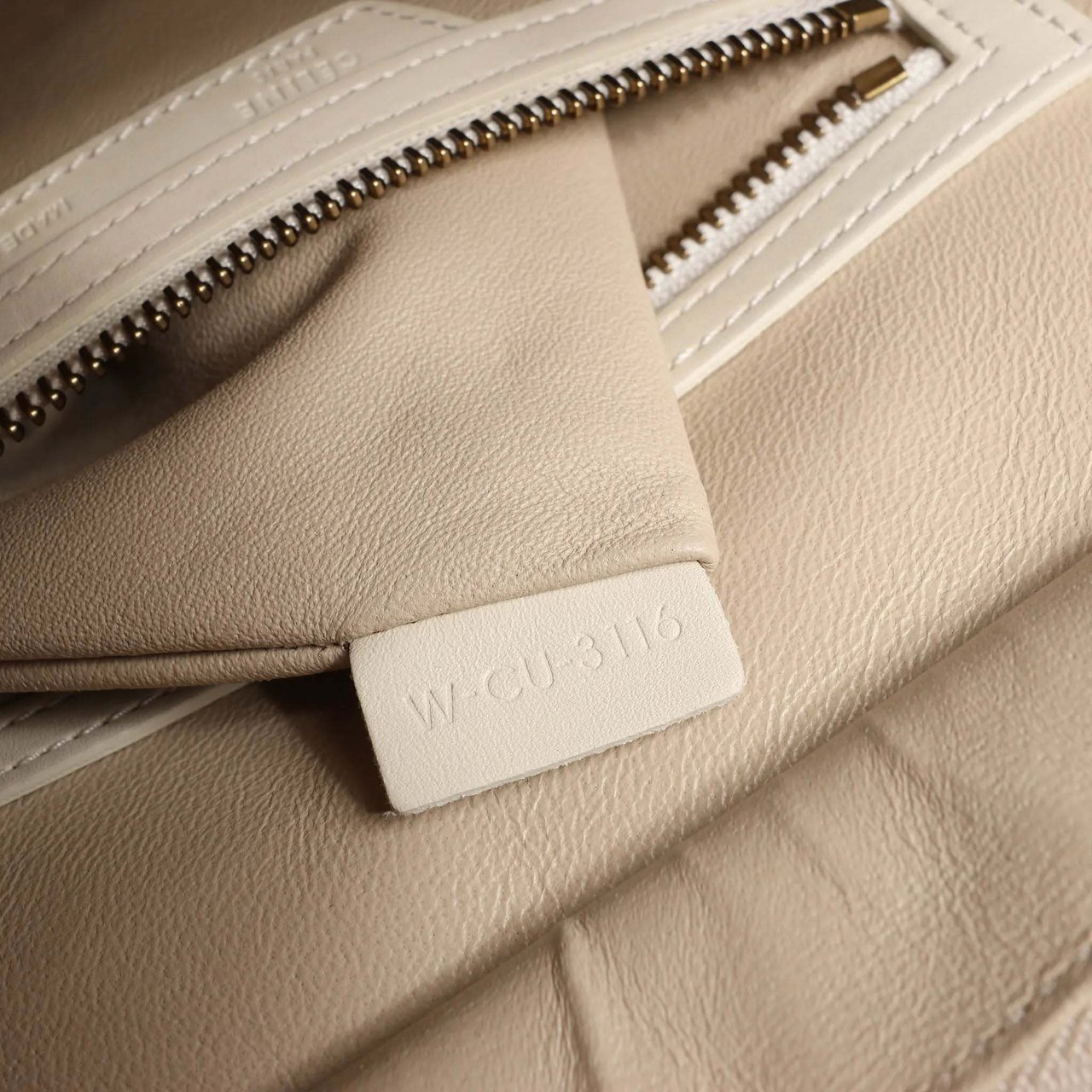 Celine Celine Luggage Micro Leather Handbag in Beige x Gray Divers