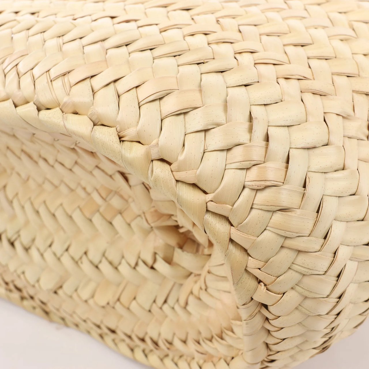 Celine Celine Triomphe Straws x Leather 2Way Handbag Beige x Brown Divers