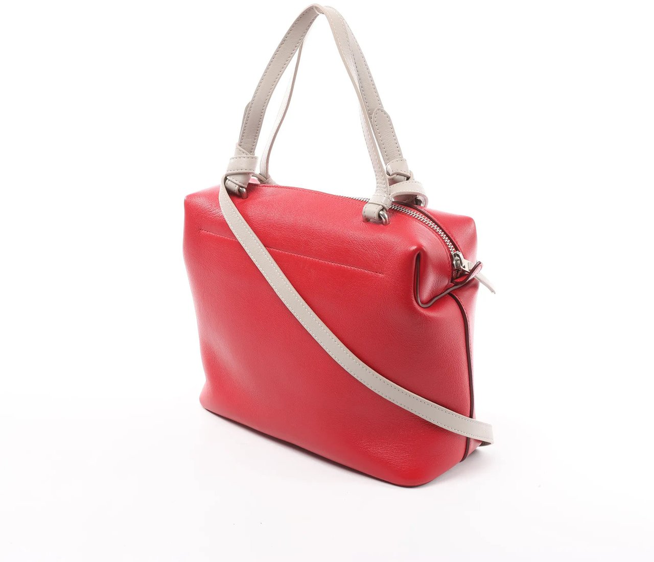 Celine Celine Soft Cube Small Leather 2Way Handbag in Red Divers