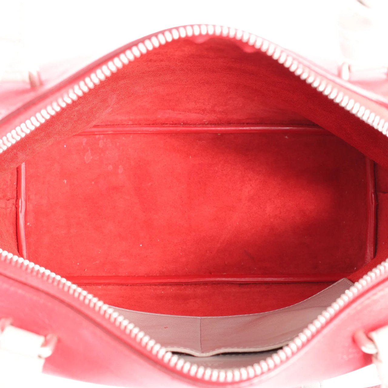 Celine Celine Soft Cube Small Leather 2Way Handbag in Red Divers