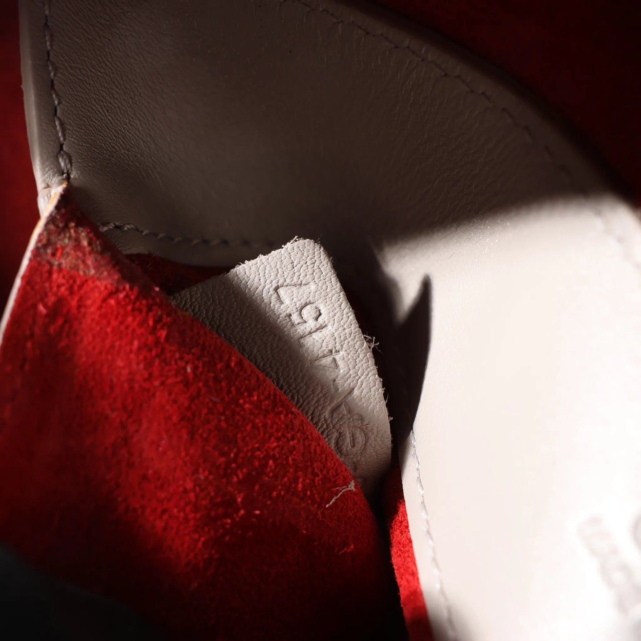 Celine Celine Soft Cube Small Leather 2Way Handbag in Red Divers