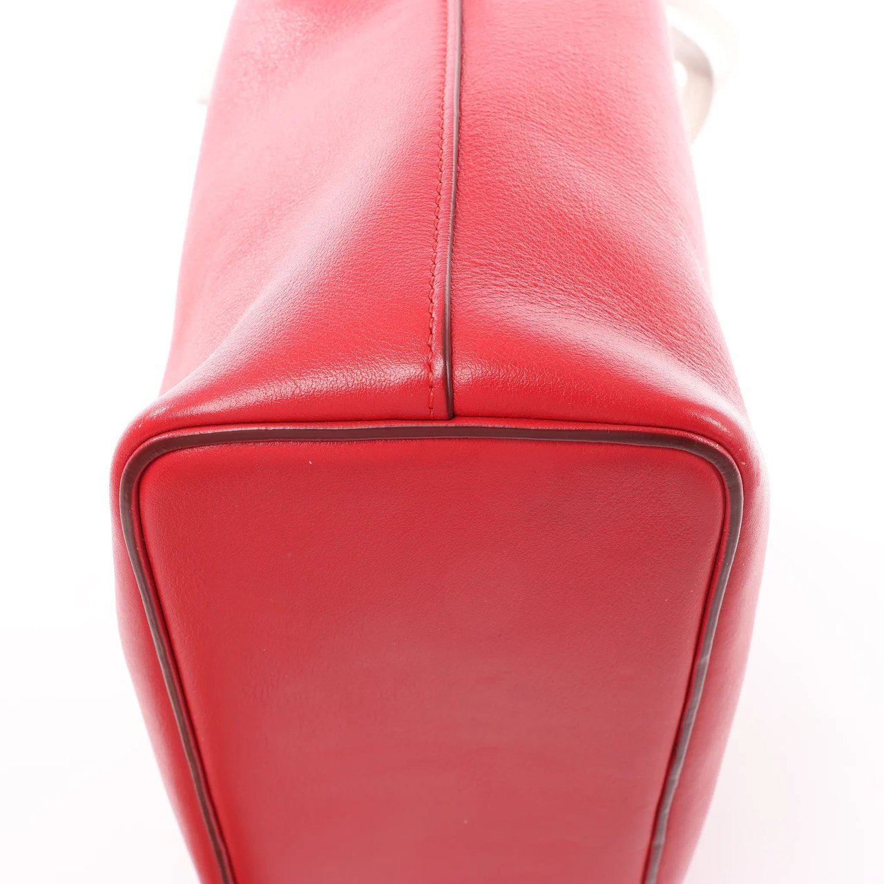 Celine Celine Soft Cube Small Leather 2Way Handbag in Red Divers