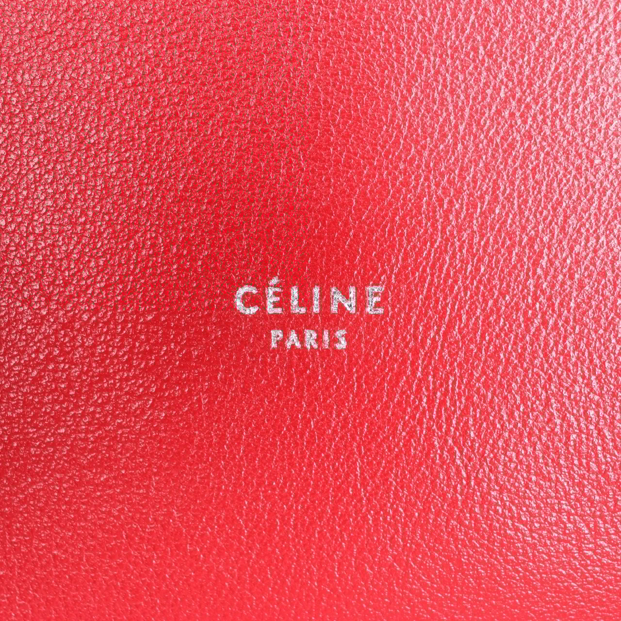 Celine Celine Soft Cube Small Leather 2Way Handbag in Red Divers