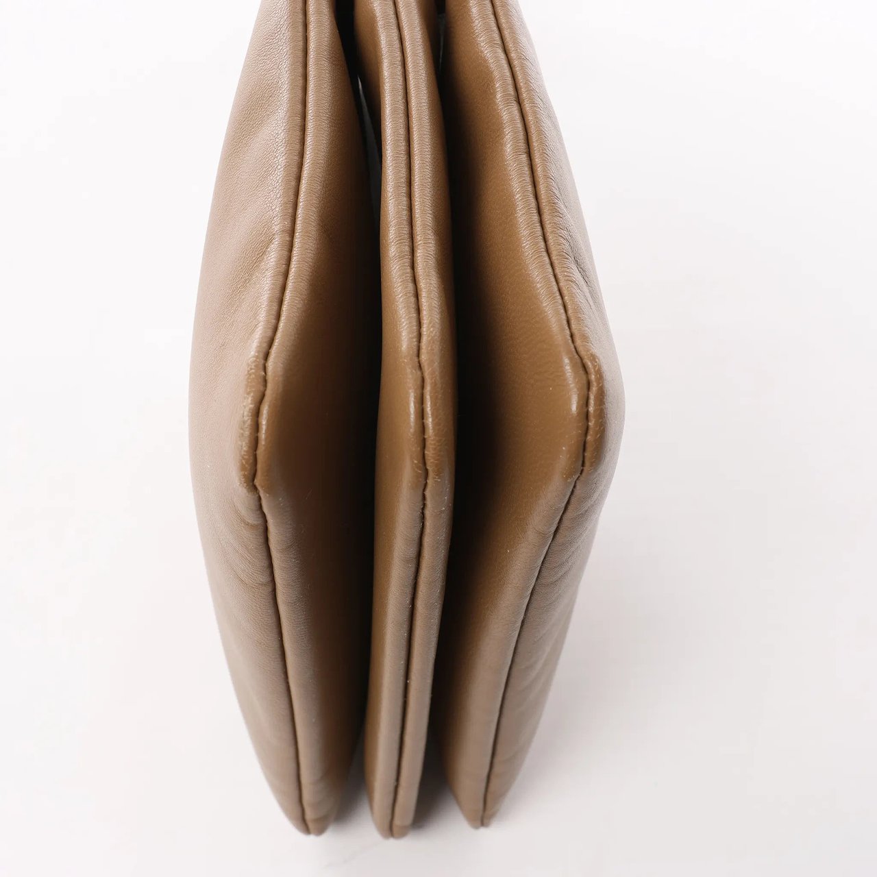 Celine Celine Trio Small Leather Crossbody bag in Brown Bruin