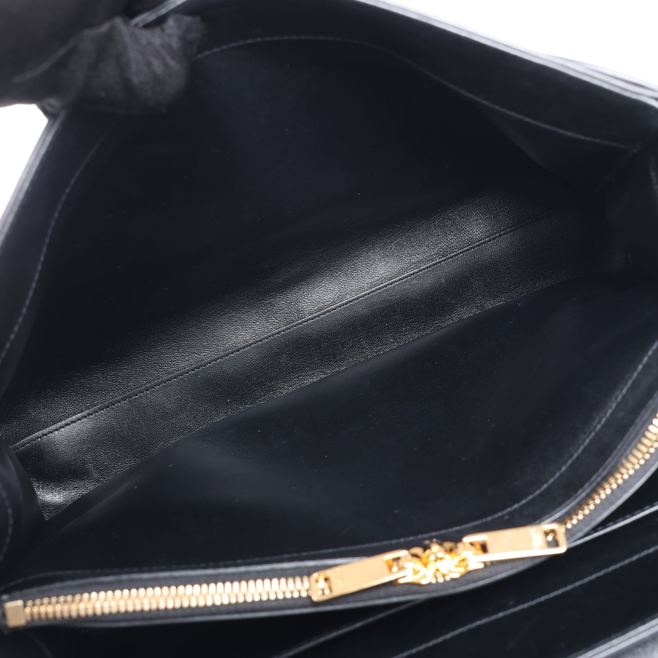 Celine Celine Sac 16 Smooth Leather Medium 2Way Handbag in Black Zwart