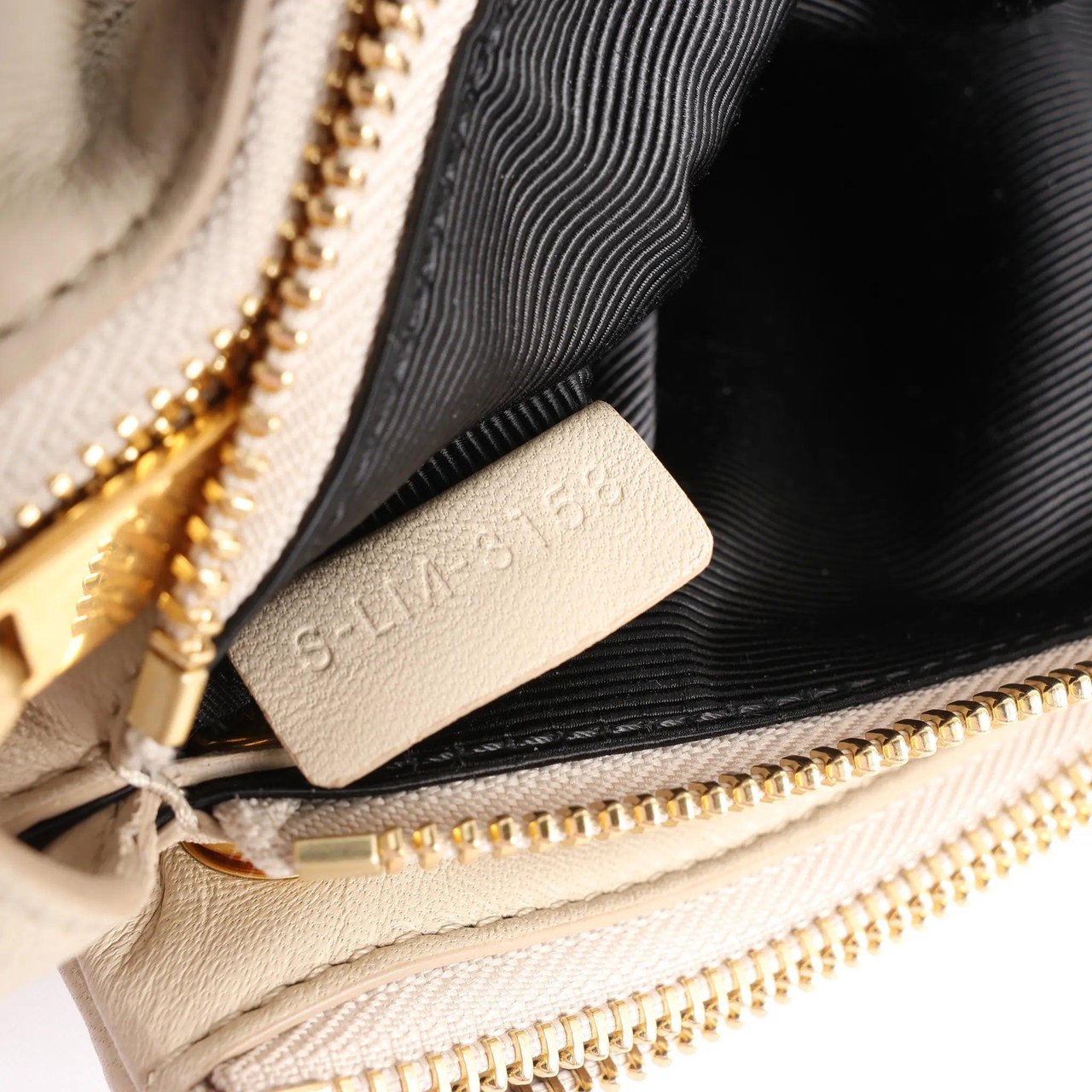 Celine Celine Trio Large Leather Crossbody bag in Beige Beige