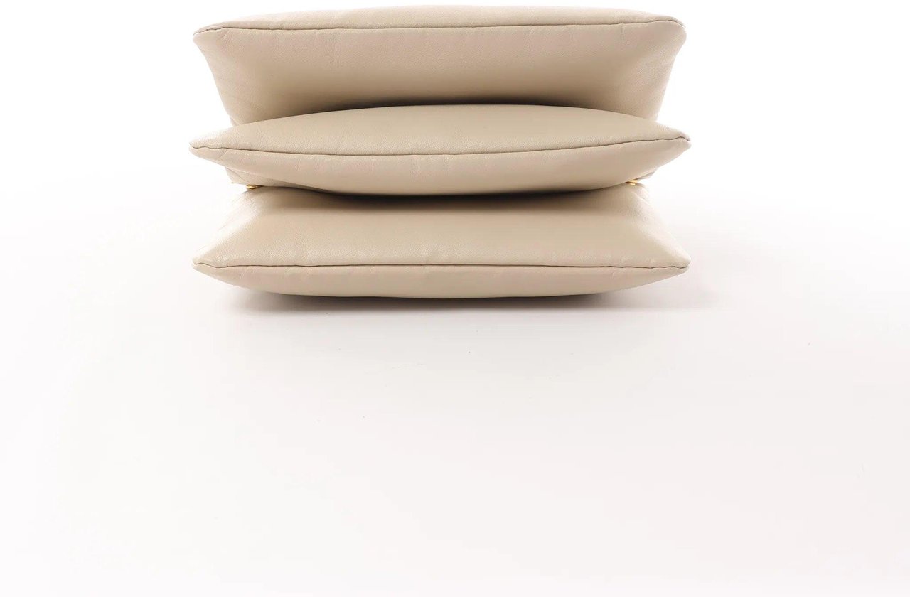 Celine Celine Trio Large Leather Crossbody bag in Beige Beige